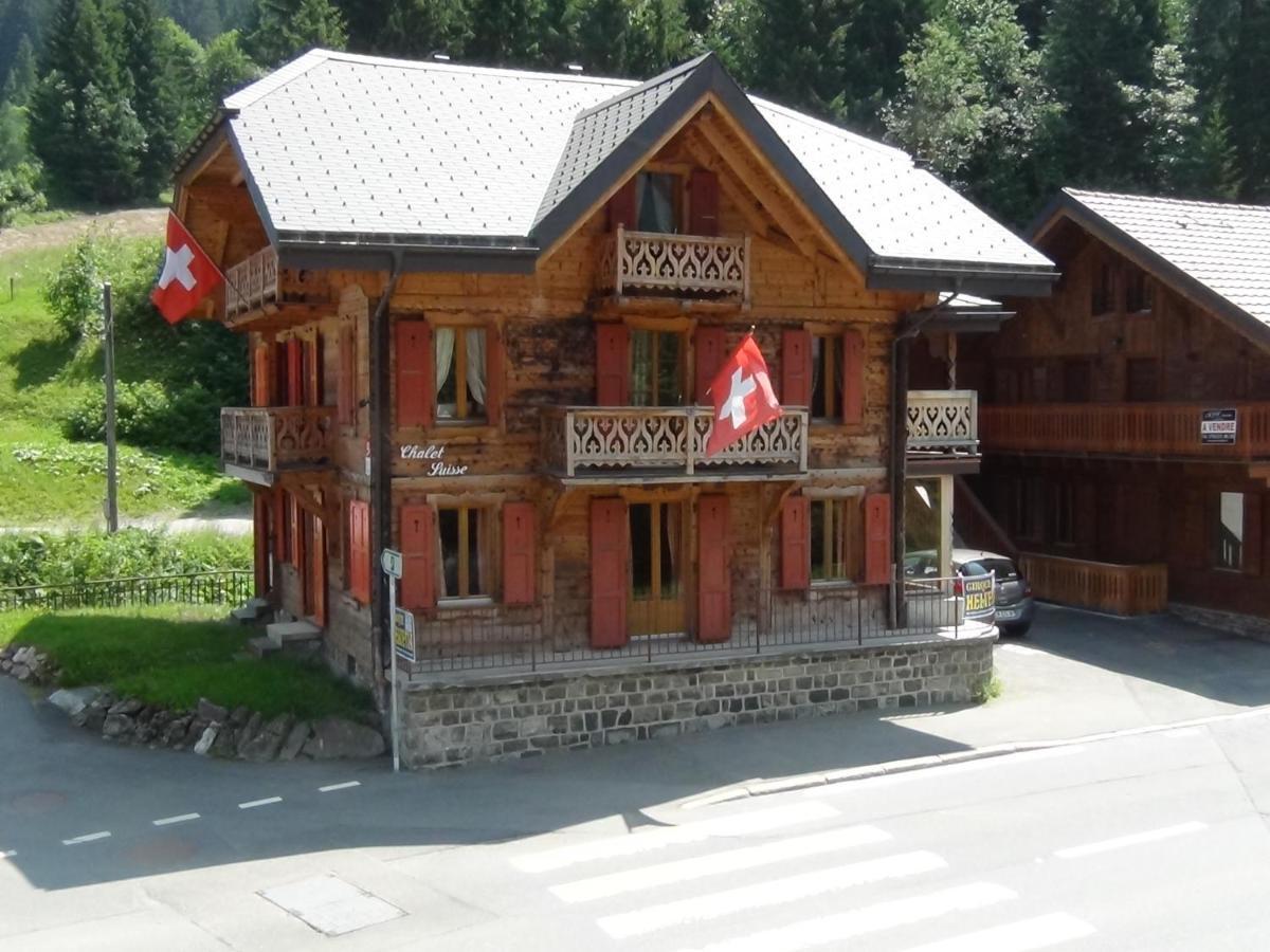 Chalet Suisse Bed&Breakfast Bed and Breakfast Morgins Buitenkant foto