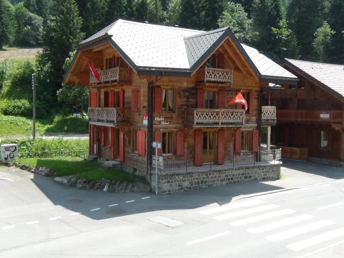 Chalet Suisse Bed&Breakfast Bed and Breakfast Morgins Buitenkant foto